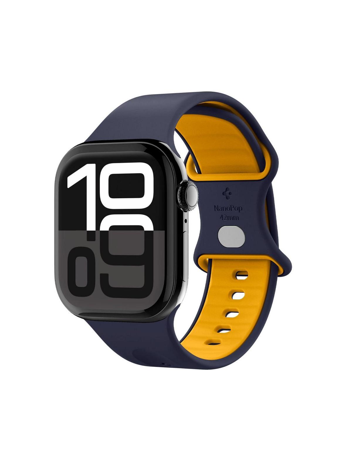 SPIGEN futerał NANO POP do APPLE Watch 6 / 7 / 8 / 9 / 10 / SE (40 / 41 / 42 mm) blueberry navy