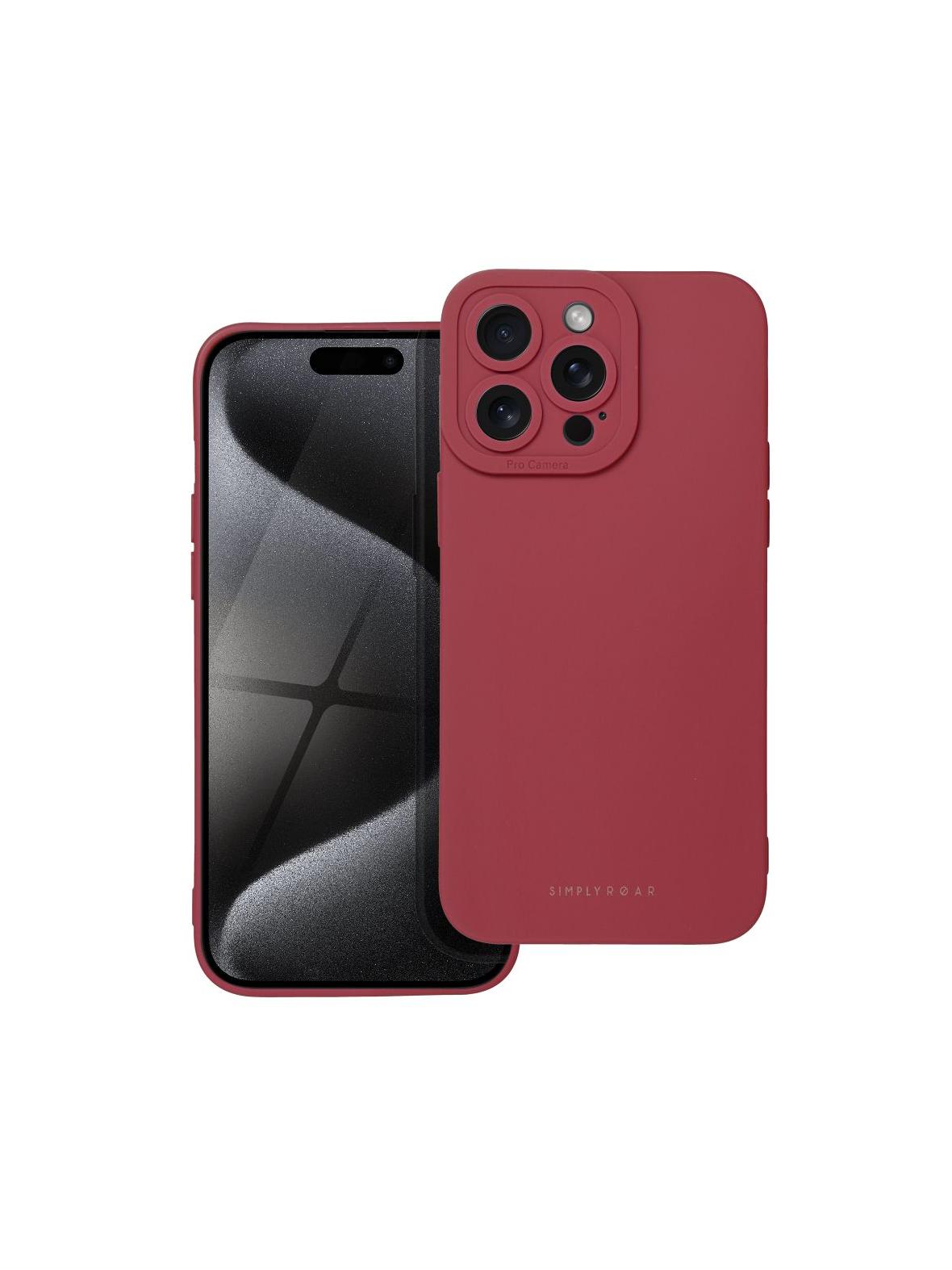 ROAR futerał LUNA do IPHONE 15 Pro Max czerwony