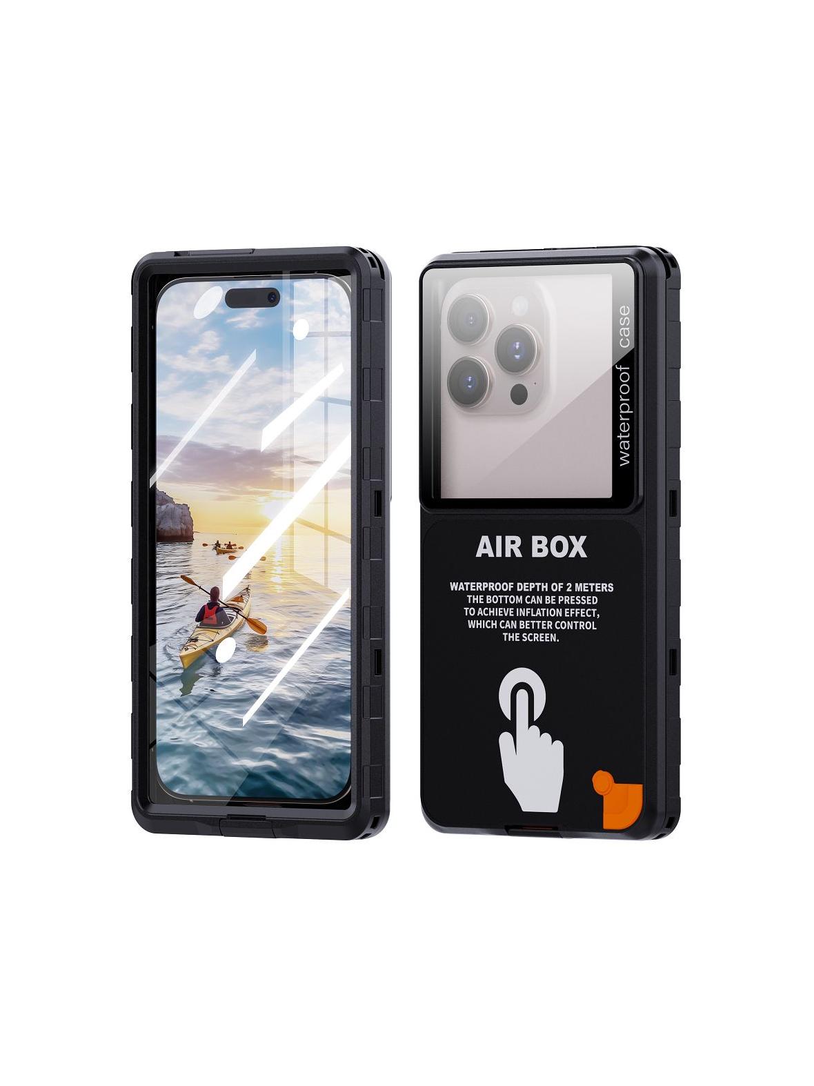 Futerał wodoodporny SHELLBOX AIRBOX MAX 6.9 uniwersalny czarny