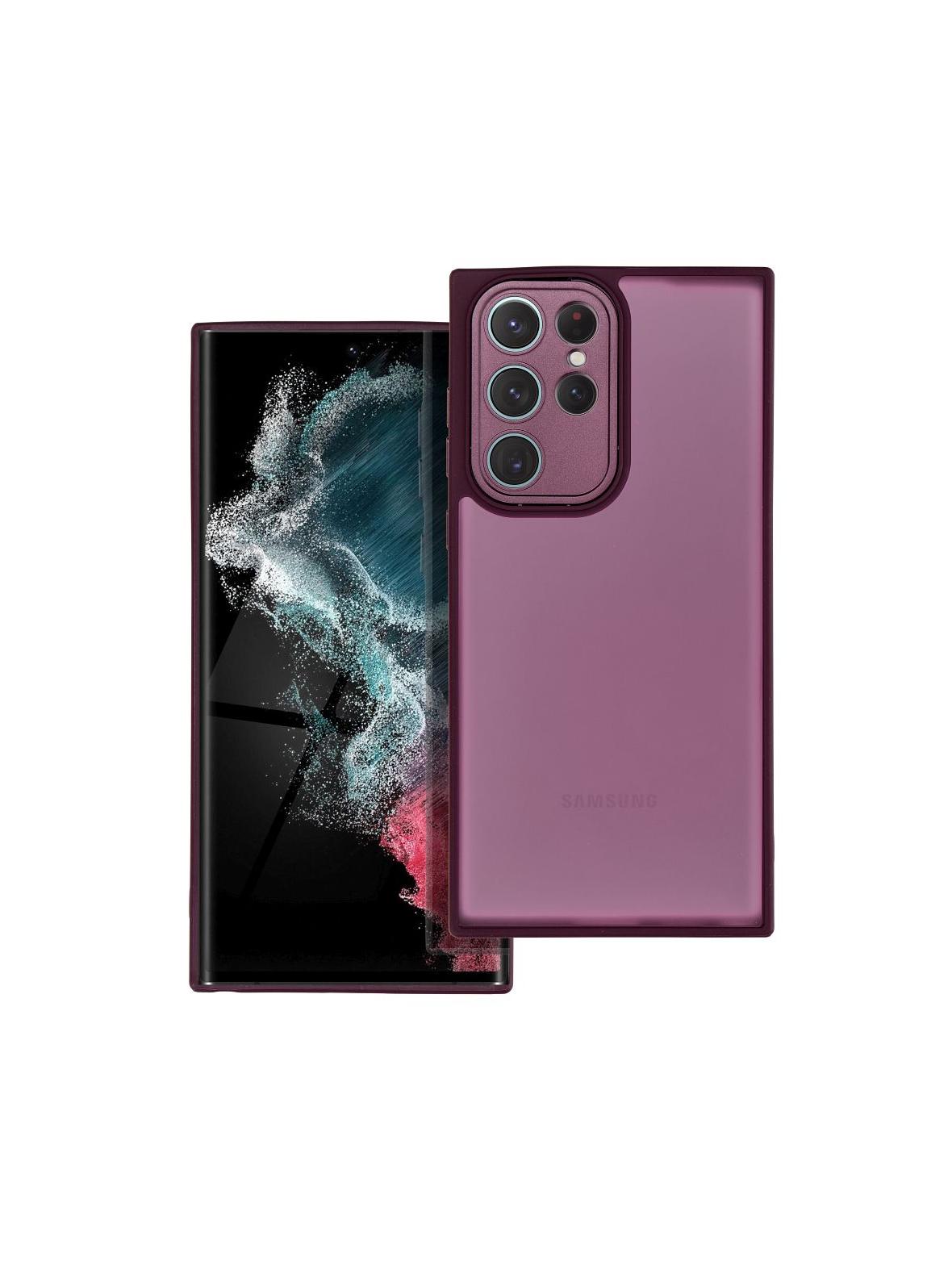 Futerał VARIETE do SAMSUNG S22 Ultra purpurowy