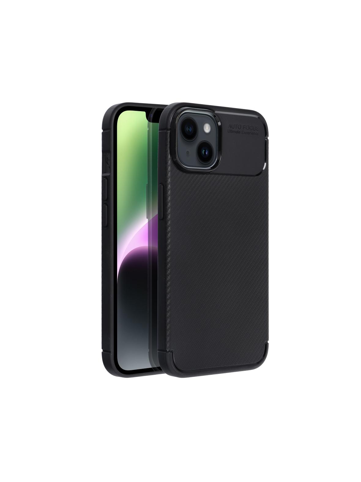 Futerał CARBON PREMIUM do IPHONE 14 czarny