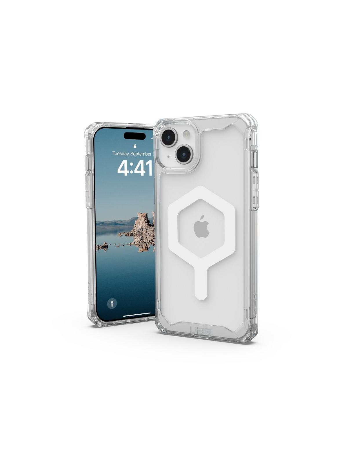 UAG Urban Armor Gear futerał PLYO kompatybilny z Magsafe do IPHONE 15 Plus ice white