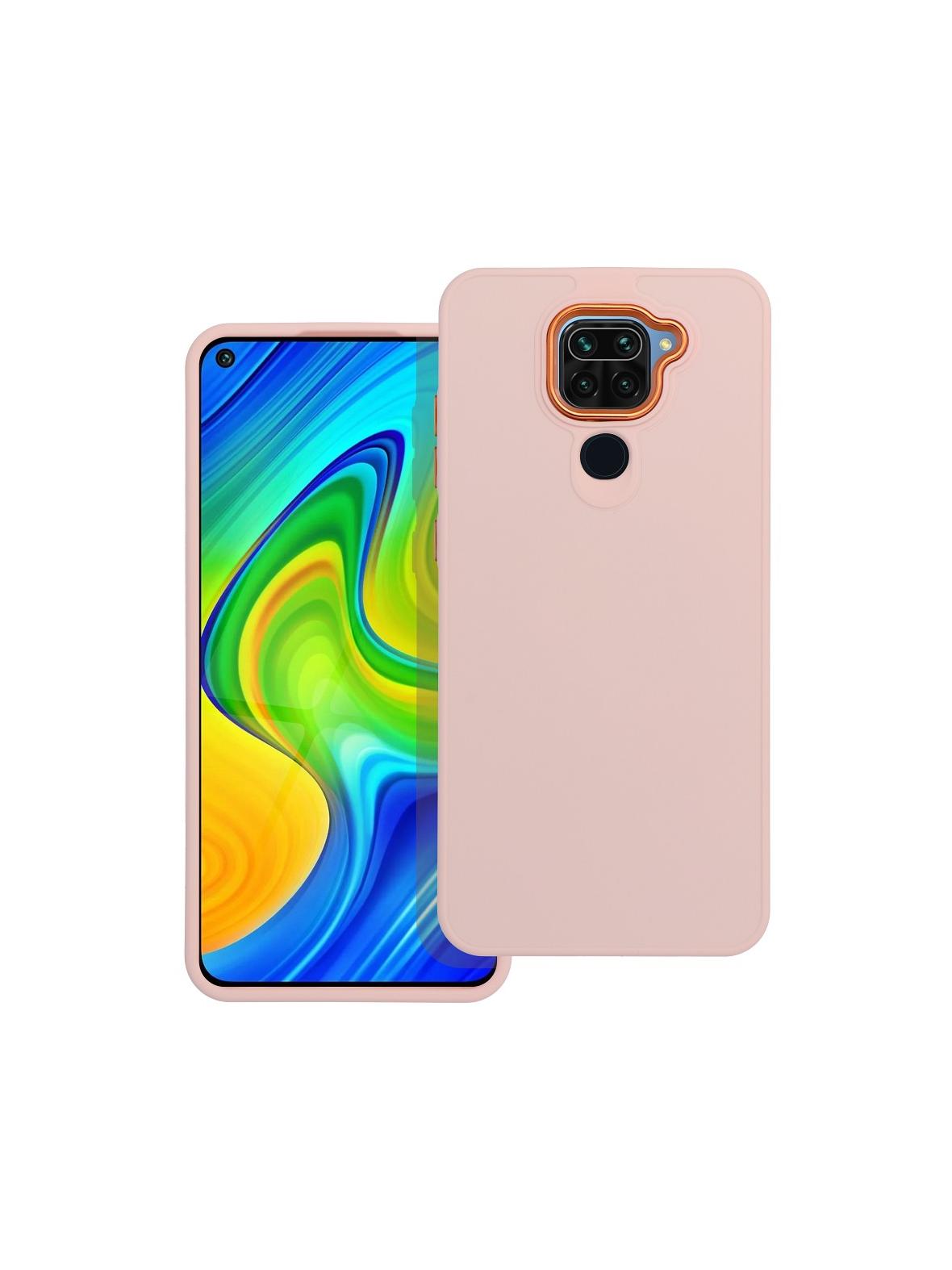 Futerał FRAME do XIAOMI Redmi Note 9 pudrowy róż