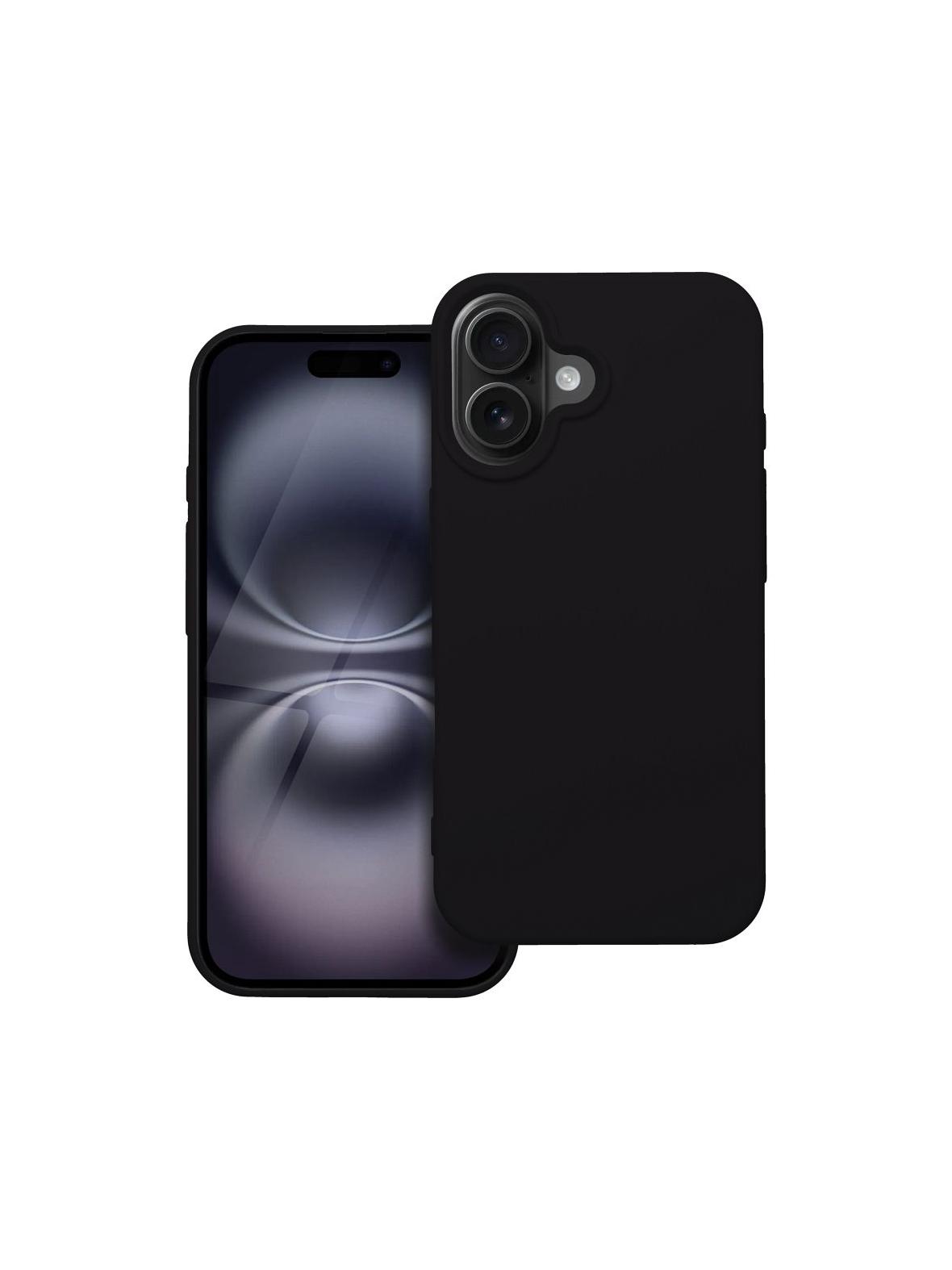 Futerał SILICONE do IPHONE 16 czarny