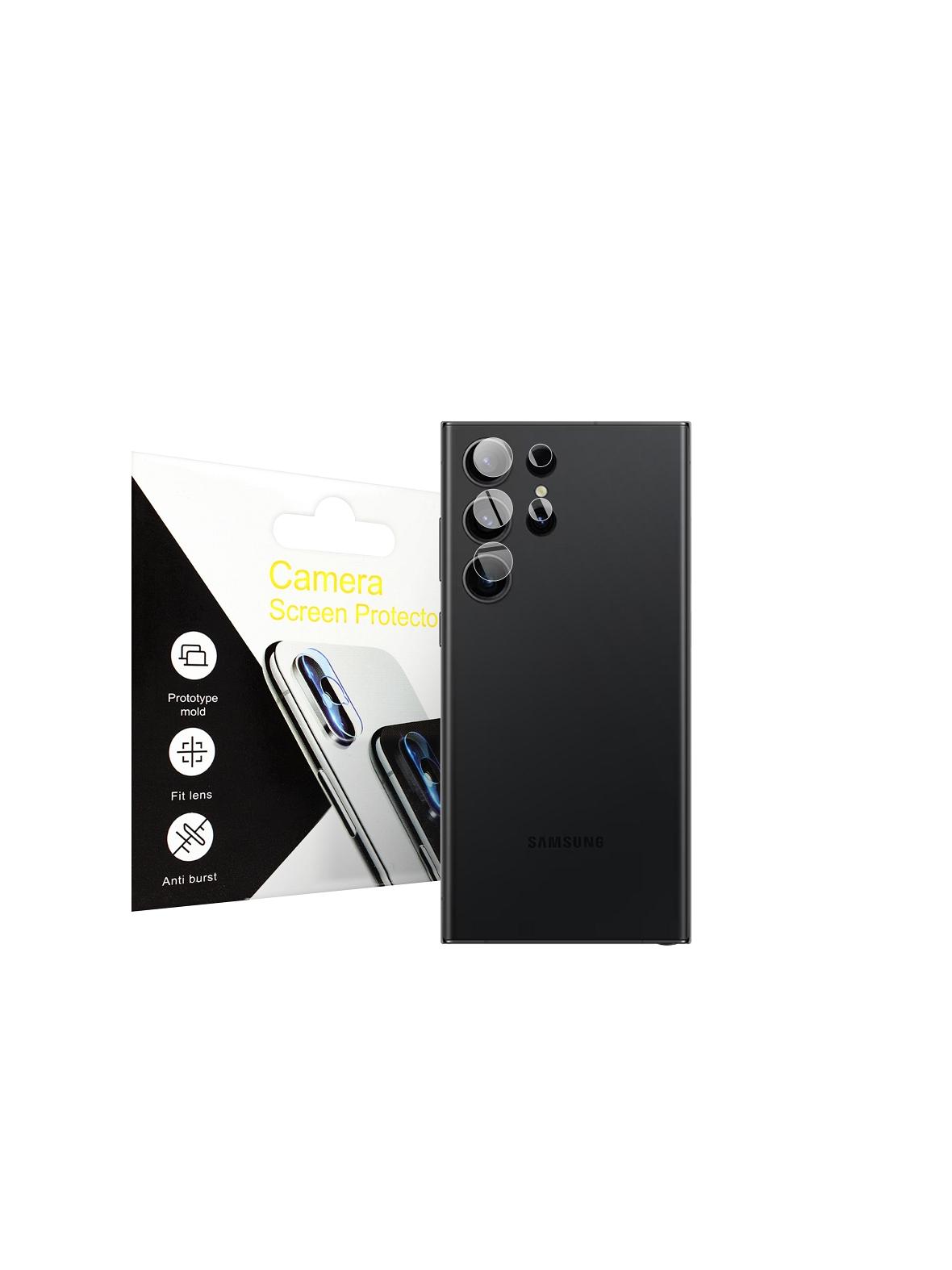 Szkło hartowane Tempered Glass Camera Full Cover - do Samsung S23 Ultra