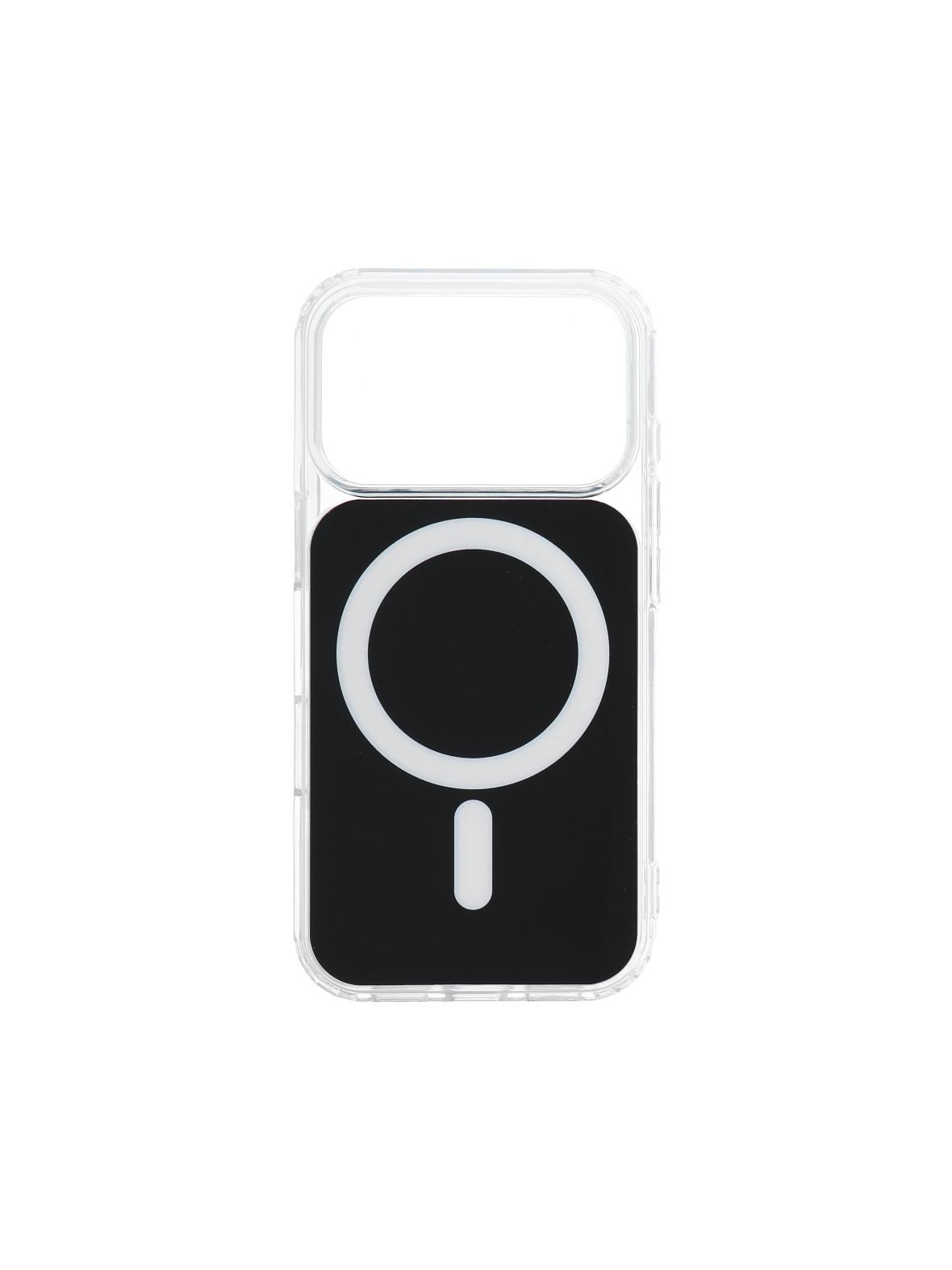 Futerał CLEAR FUSION MAG COVER kompatybilny z MagSafe do IPHONE 15 Pro Max czarny