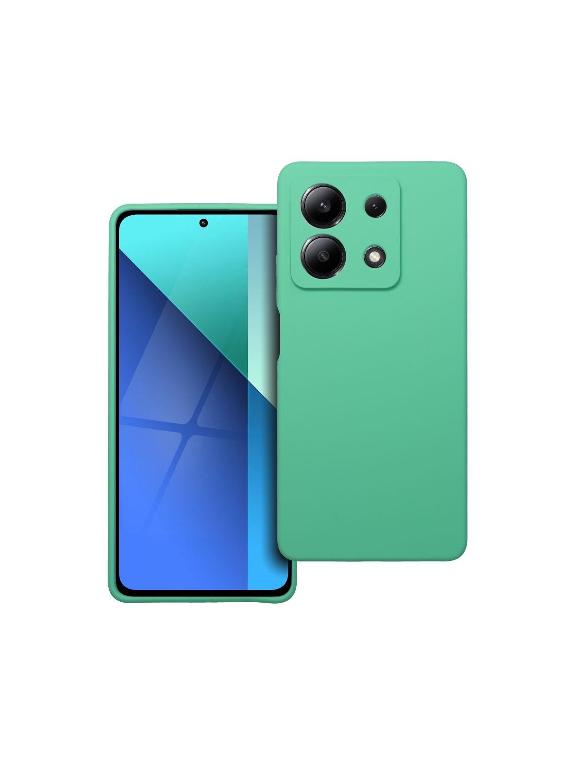 Futerał SILICONE 2mm do XIAOMI REDMI NOTE 13 5G miętowy