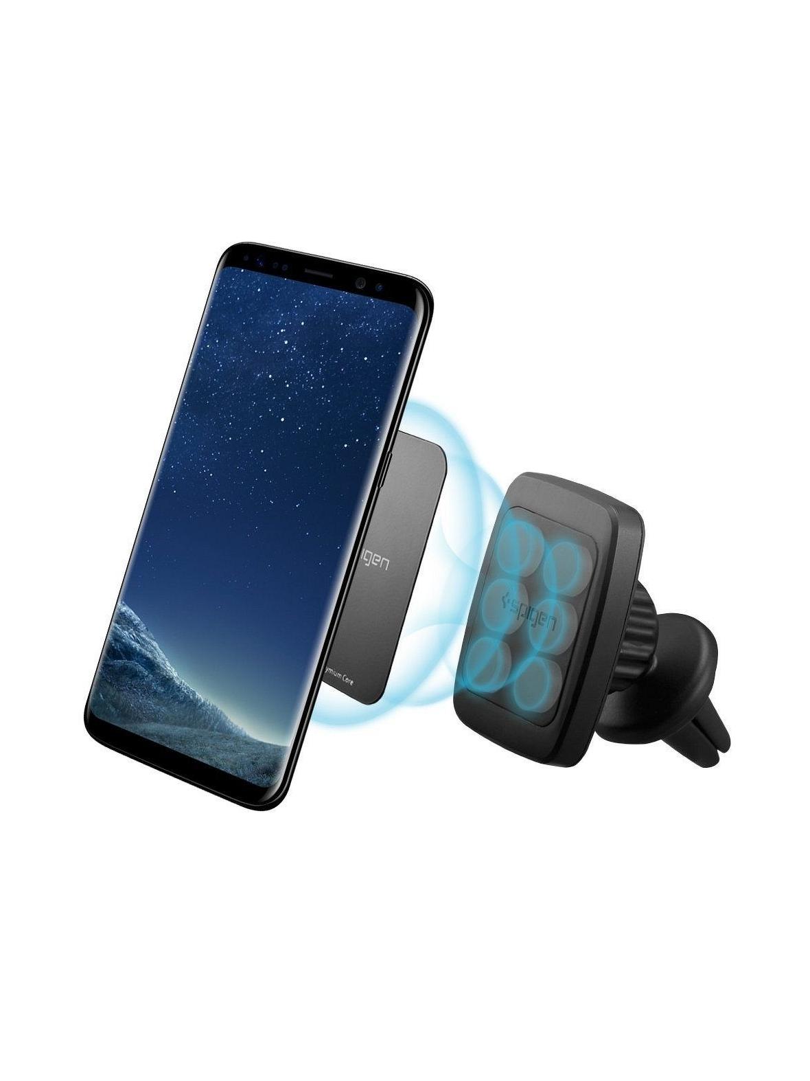 SPIGEN uchwyt samochodowy magnetyczny do kratki H12 czarny