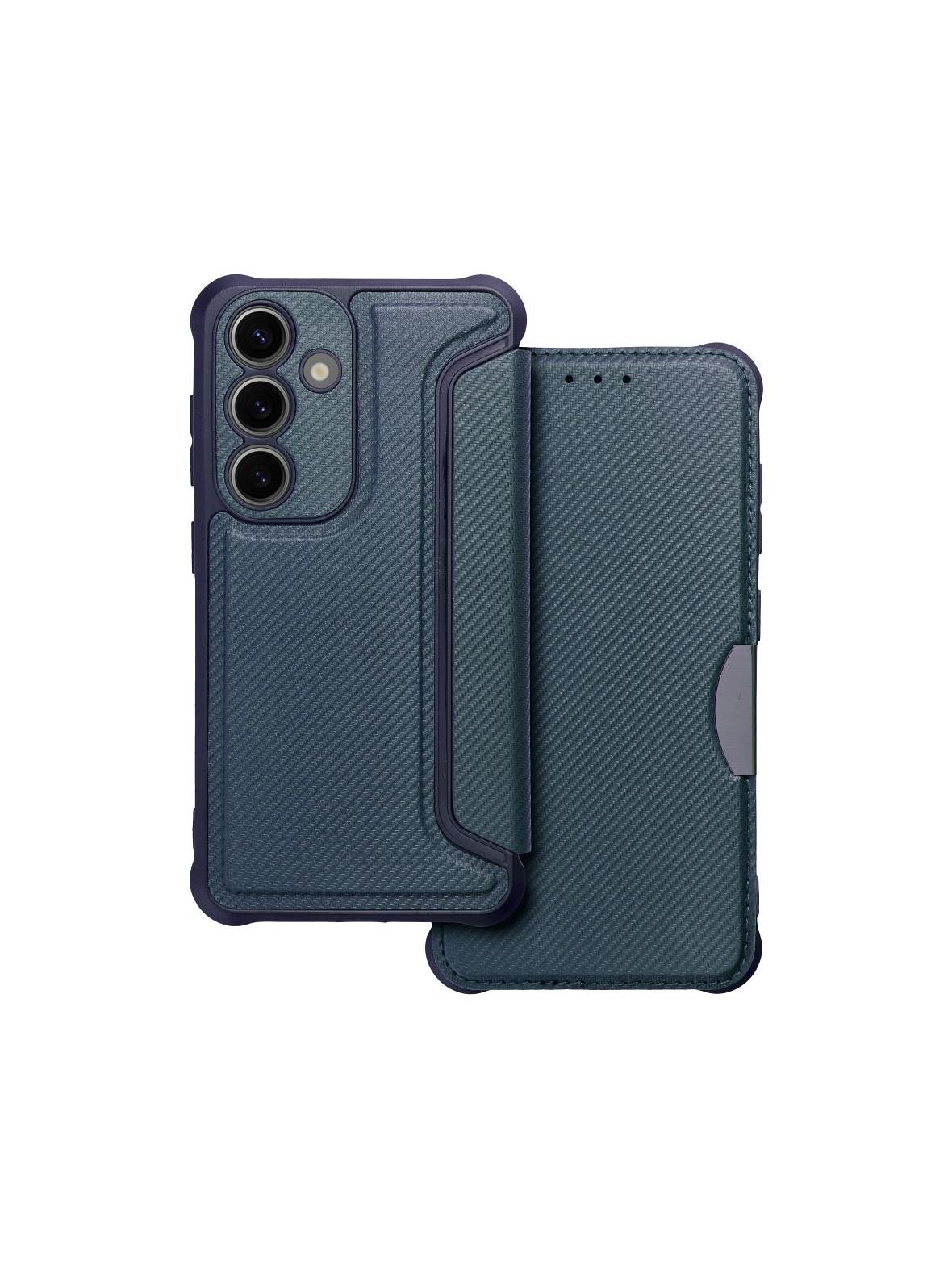 Kabura RAZOR Book do SAMSUNG S24 niebieski