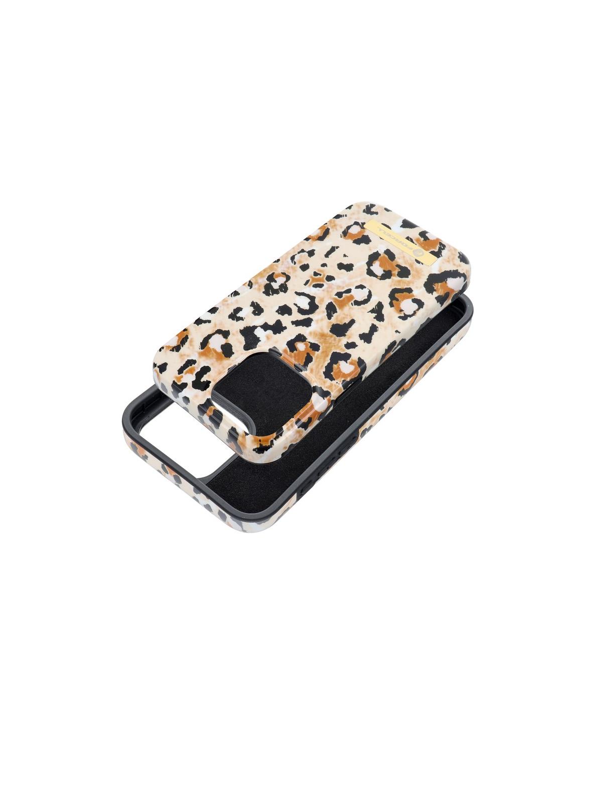 Etui na iPhone 15 PRO MAX Forcell F-Protect Mirage zgodny z MagSafe wild panther