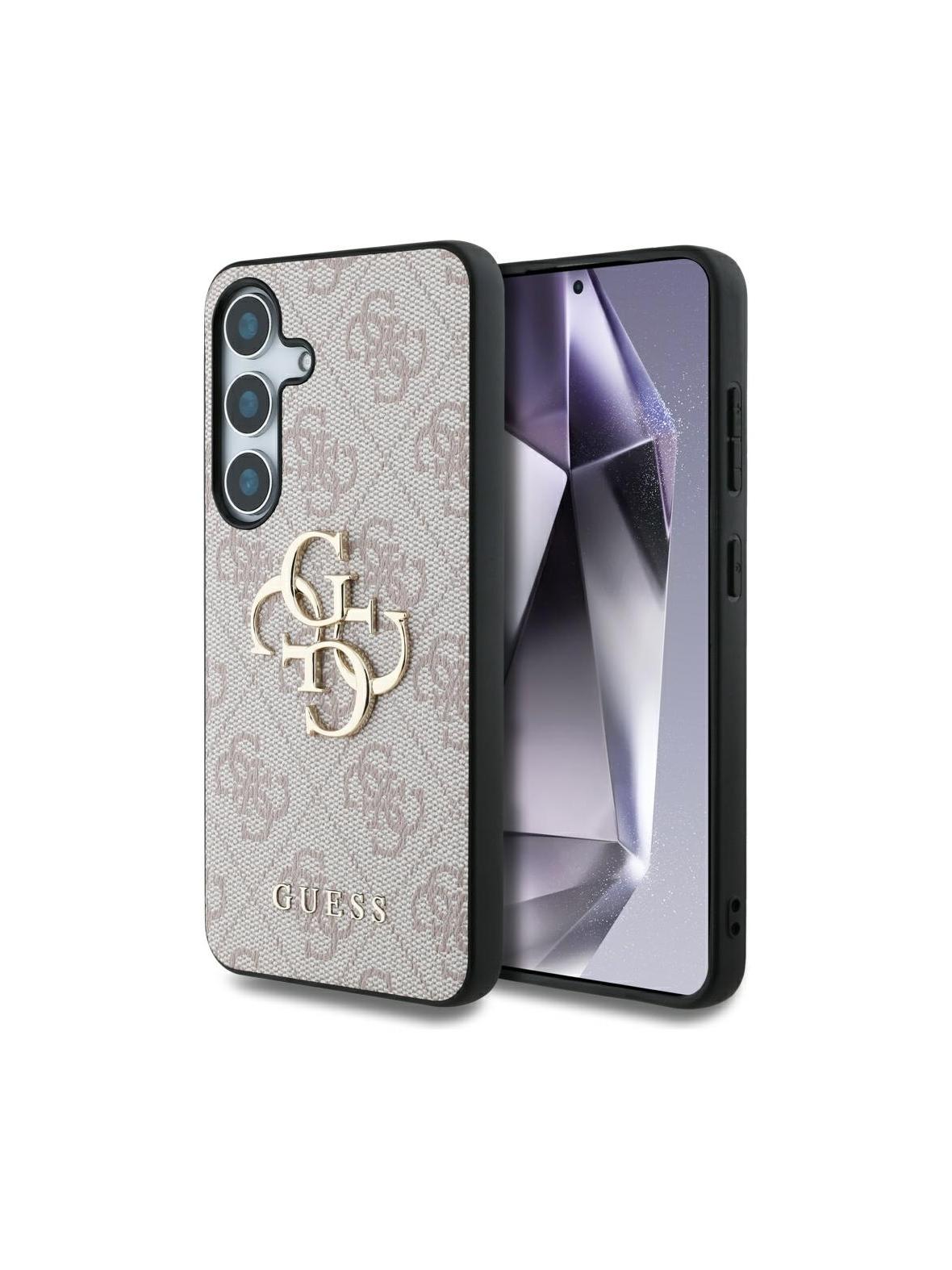 GUESS futerał do SAMSUNG S25 GUHCS25S4GMGPI (4G PU Big Logo) różowy