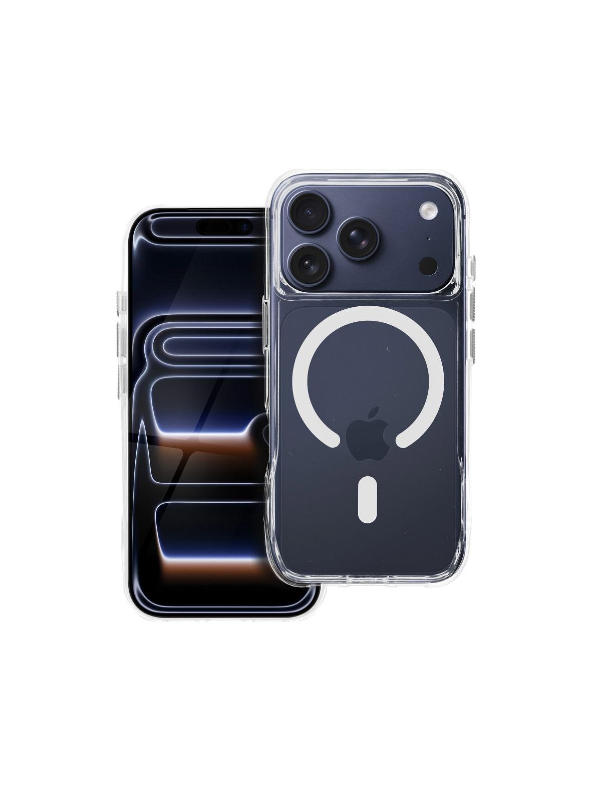 ROAR futerał SLIM DEFENDER kompatybilny z MagSafe do SAMSUNG S26 Plus transparentny