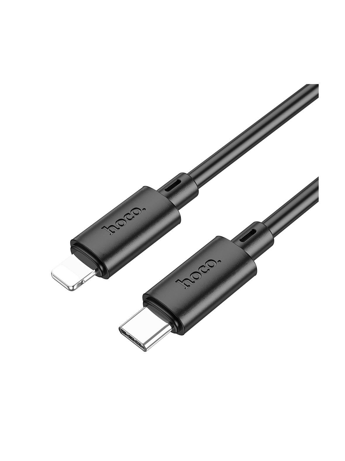 Kabel USB C do Lightning Hoco PD 2,4A 20W 1 m X88 czarny