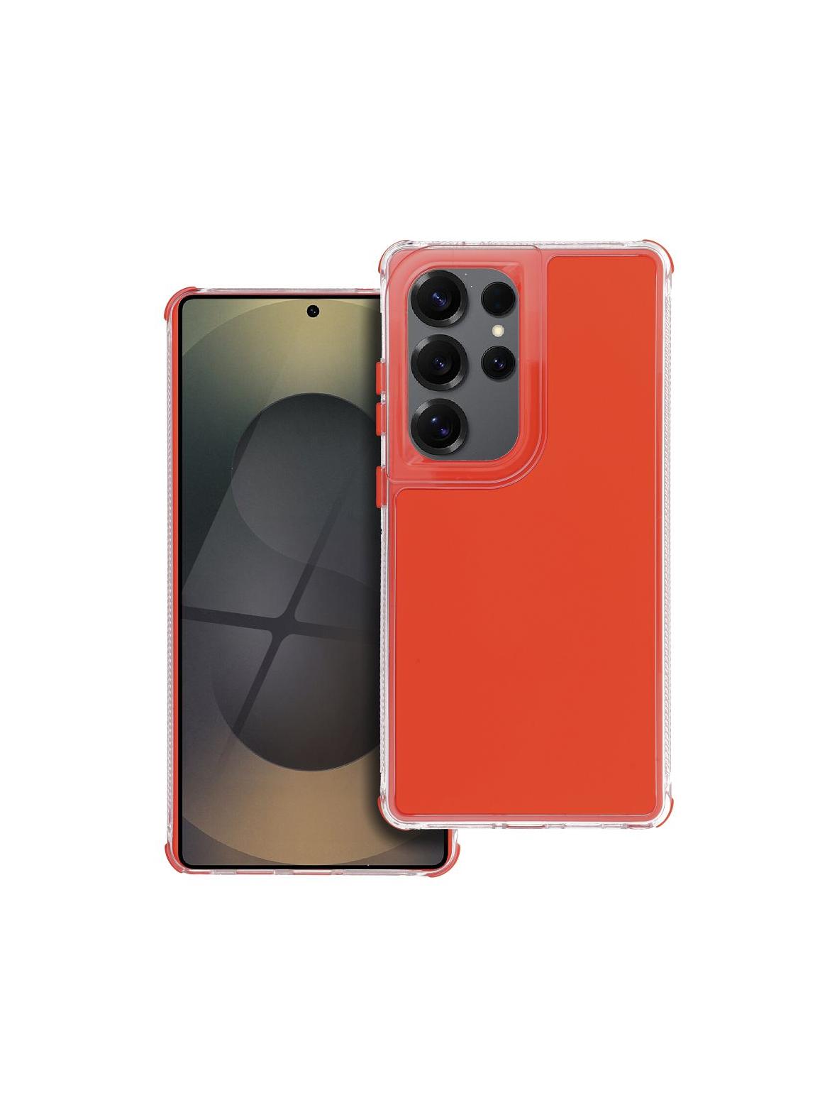 Futerał MATRIX do SAMSUNG S25 Ultra pomarańczowy