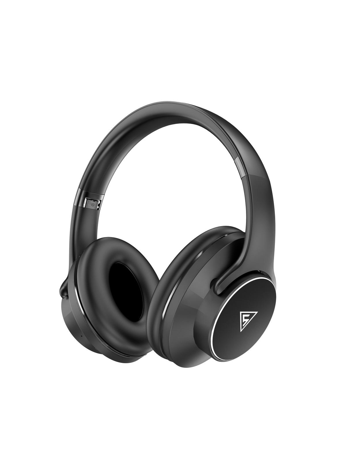 DOQAUS słuchawki bezprzewodowe bluetooth nagłowne DESIGN1 czarne