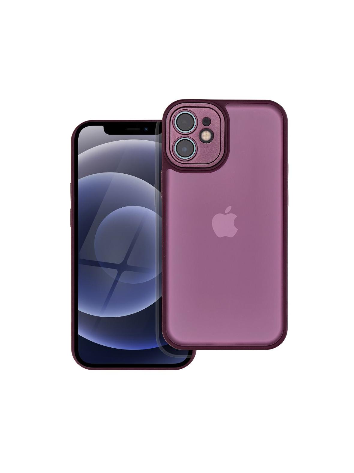 Futerał VARIETE do IPHONE 12 Mini purpurowy
