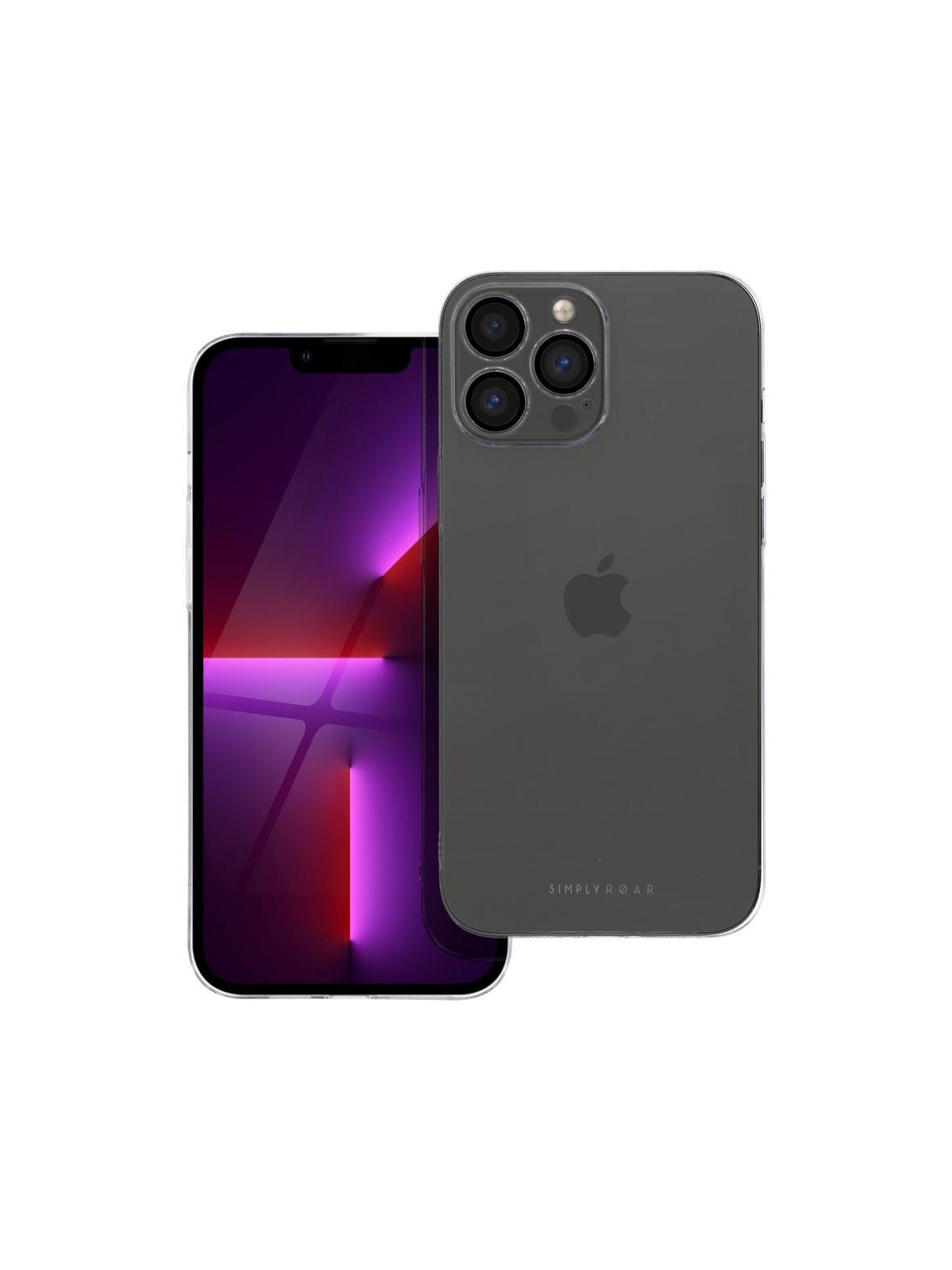 ROAR futerał PURE SIMPLE FIT do IPHONE 13 Pro Max Transparentny