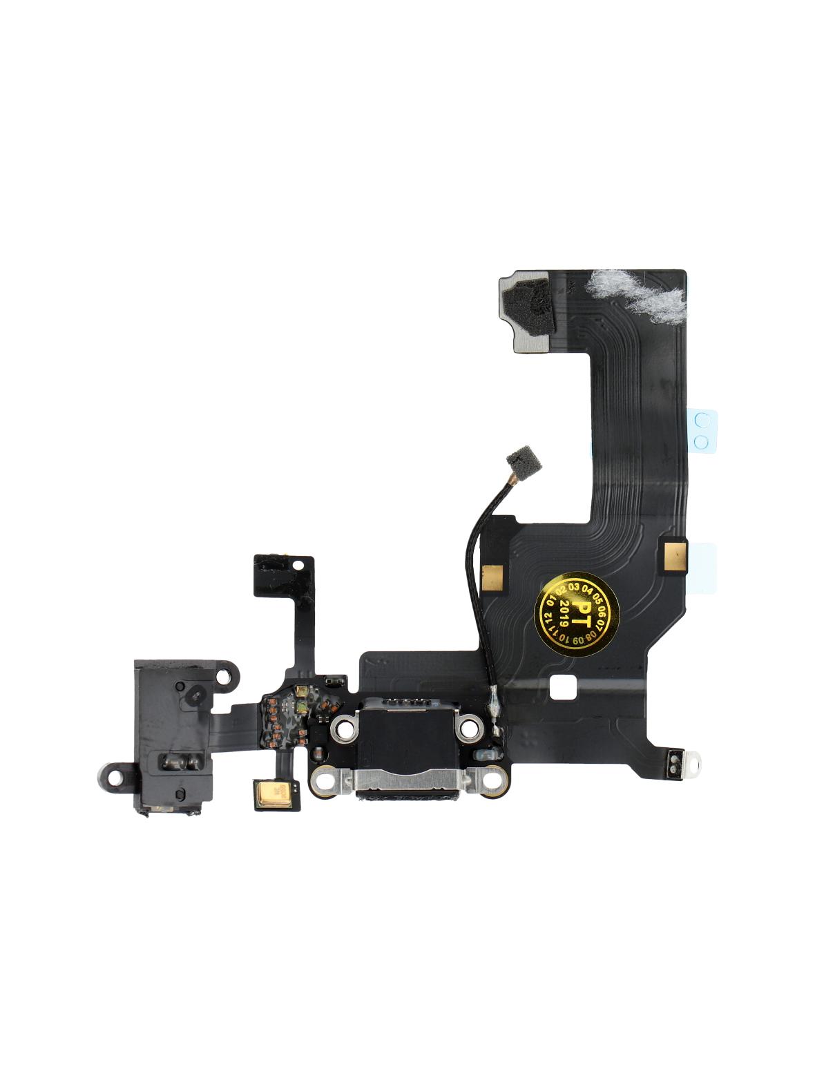 Taśma do iPhone 5 ze złączem ładowania czarny