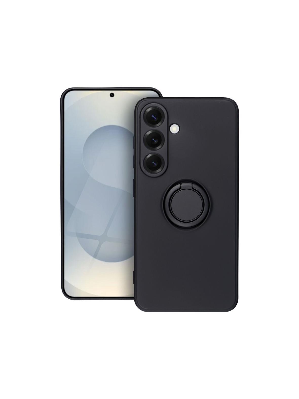 Futerał SILICONE RING do SAMSUNG S25 czarny