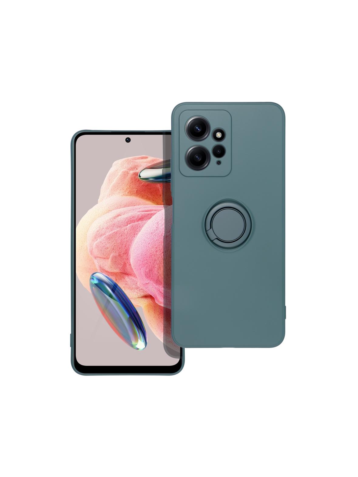 Futerał SILICONE RING do XIAOMI Redmi Note 12 4G  zielony