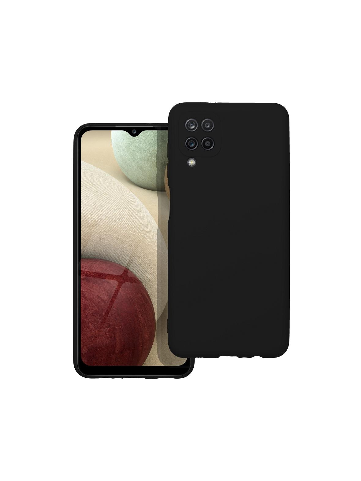 Futerał SILICONE do SAMSUNG A12 czarny