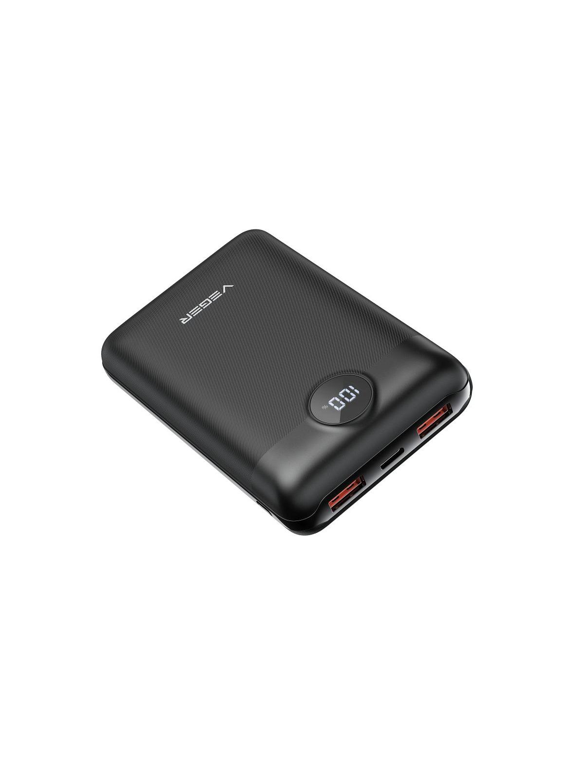 Powerbank Veger S20 (W2053) PD QC3.0 2A 22,5W 20000 mAh czarny