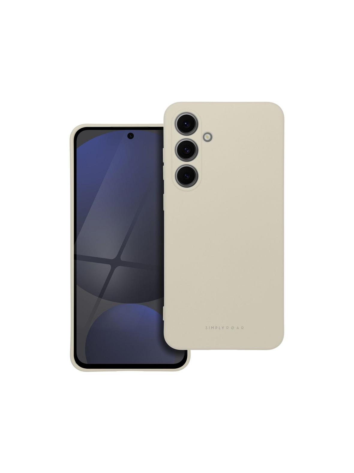 ROAR futerał SPACE do SAMSUNG S24 FE Kremowy