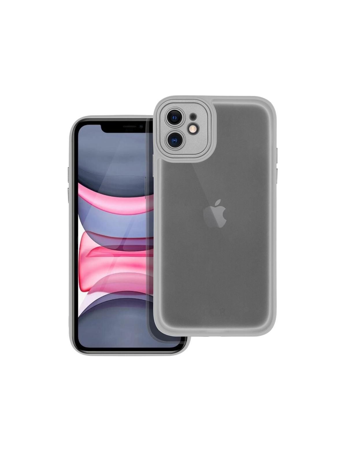 Futerał VARIETE do IPHONE 11 stalowy