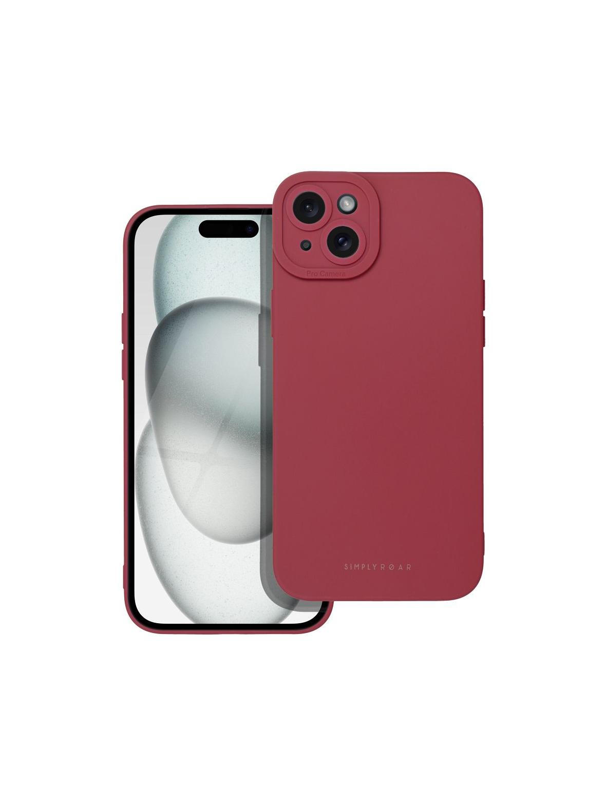 ROAR futerał LUNA do IPHONE 15 Plus czerwony