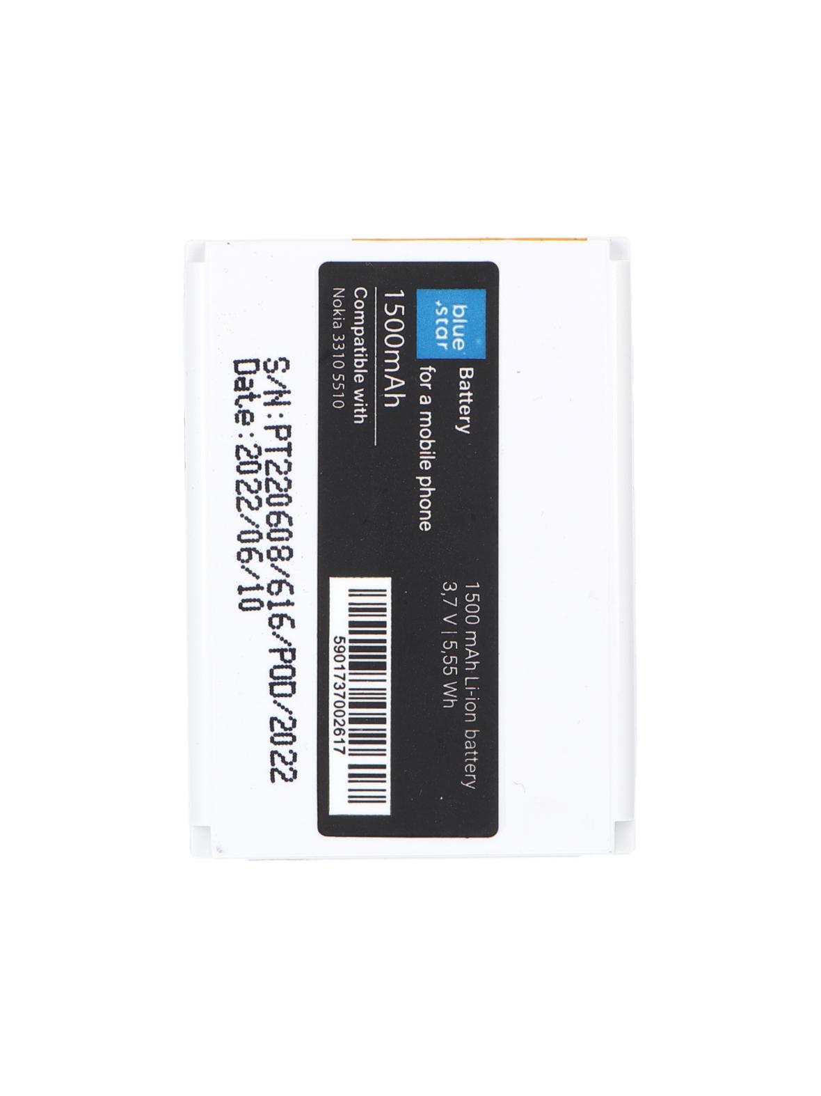 Bateria do Nokia 3310 / 5510 1500 mAh Blue Star