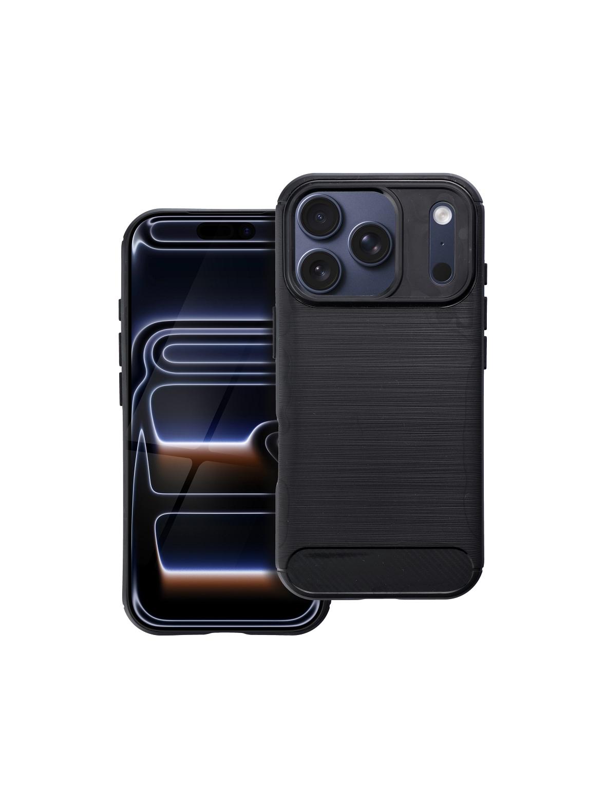 Futerał CARBON do IPHONE 17 Pro czarny