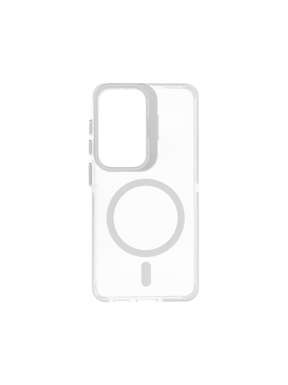 Futerał do Samsung S26 Lens Mag Cover zgodny z MagSafe biały