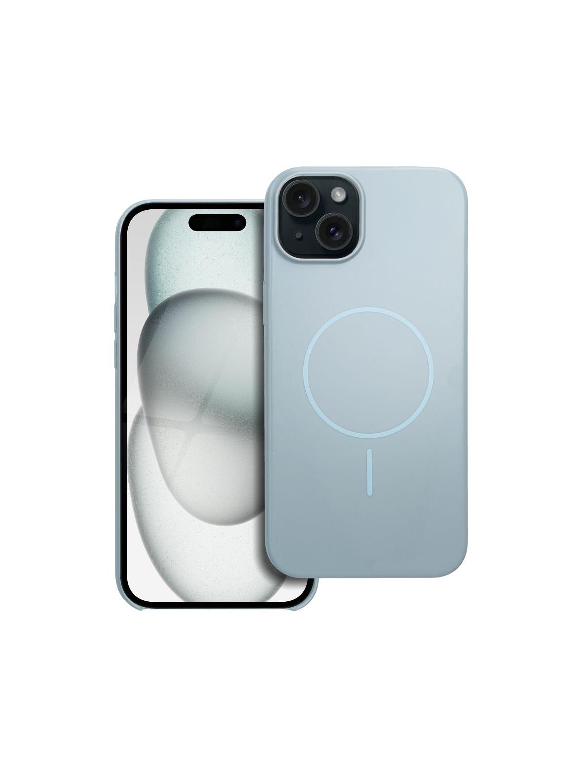 Glossy Mag Cover kompatybilny z MagSafe pasuje do IPHONE 15 PLUS miętowy