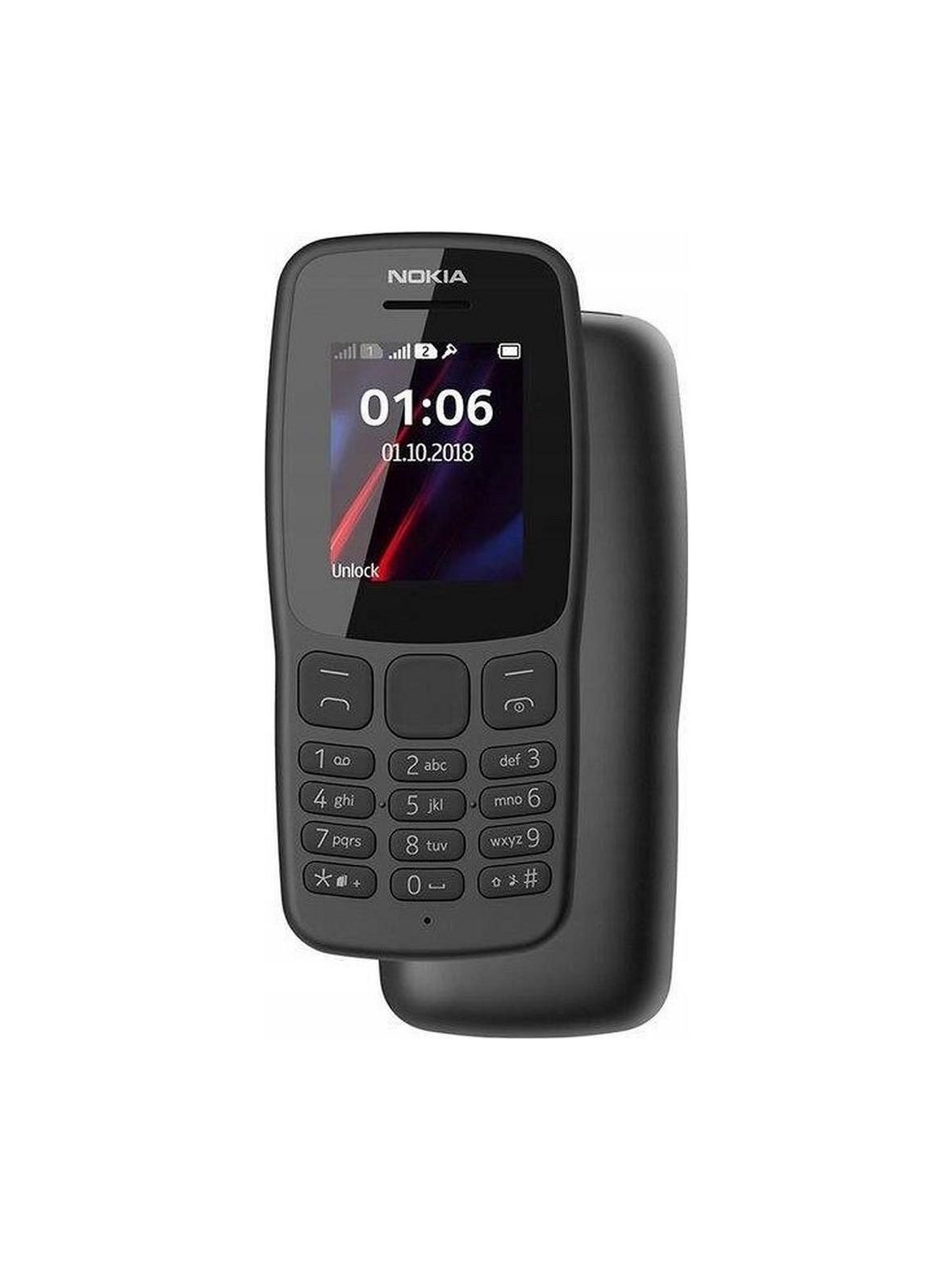 Telefon komórkowy Nokia 106 DualSim czarny