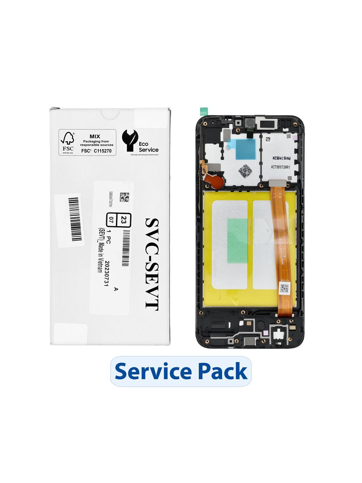 ServicePack Wyświetlacz LCD SAMSUNG A20e A202F GH82-20186A