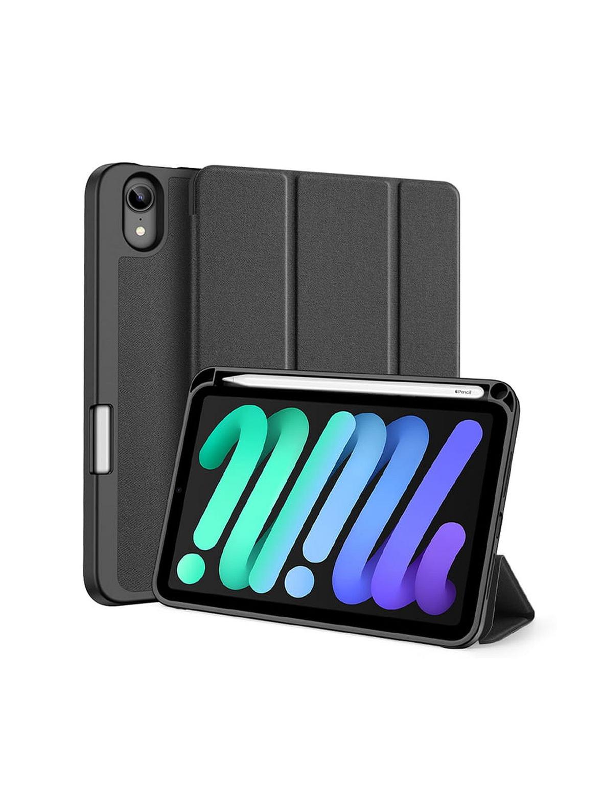 DUX DUCIS etui DOMO składane z miejscem na rysik do iPad mini 7/6 czarne