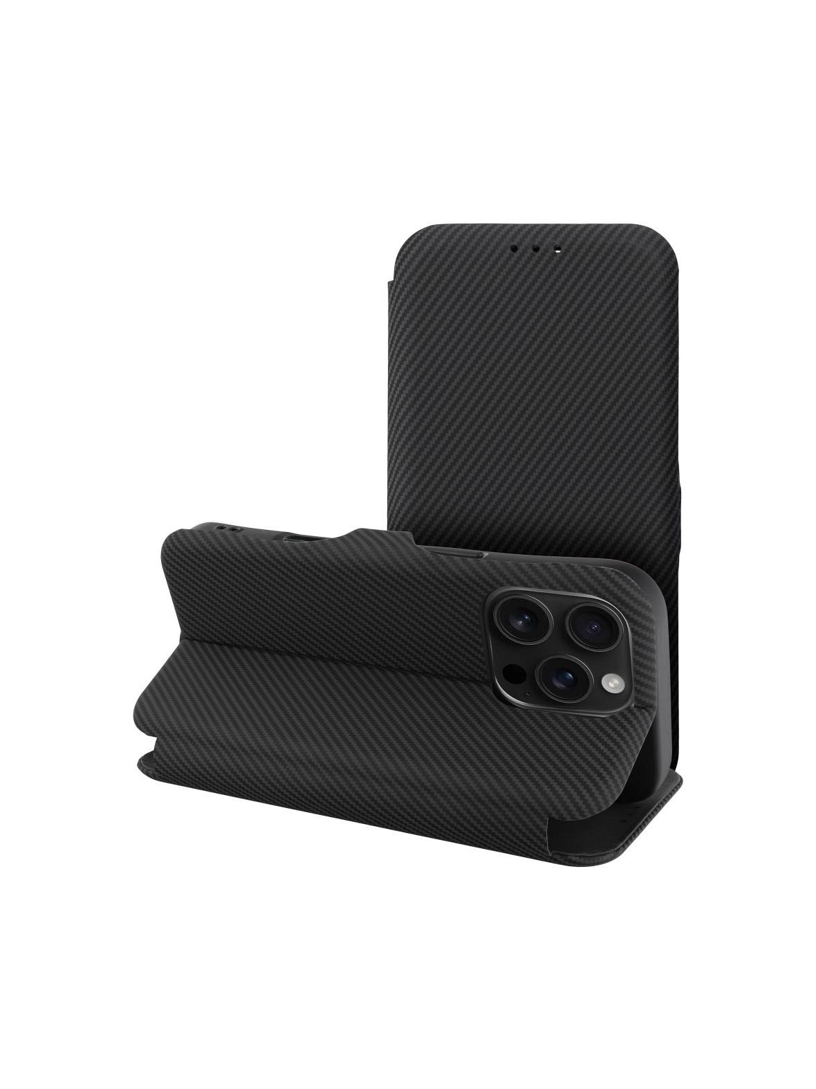 Kabura FOLIO Side Magnet do IPHONE 15 czarny