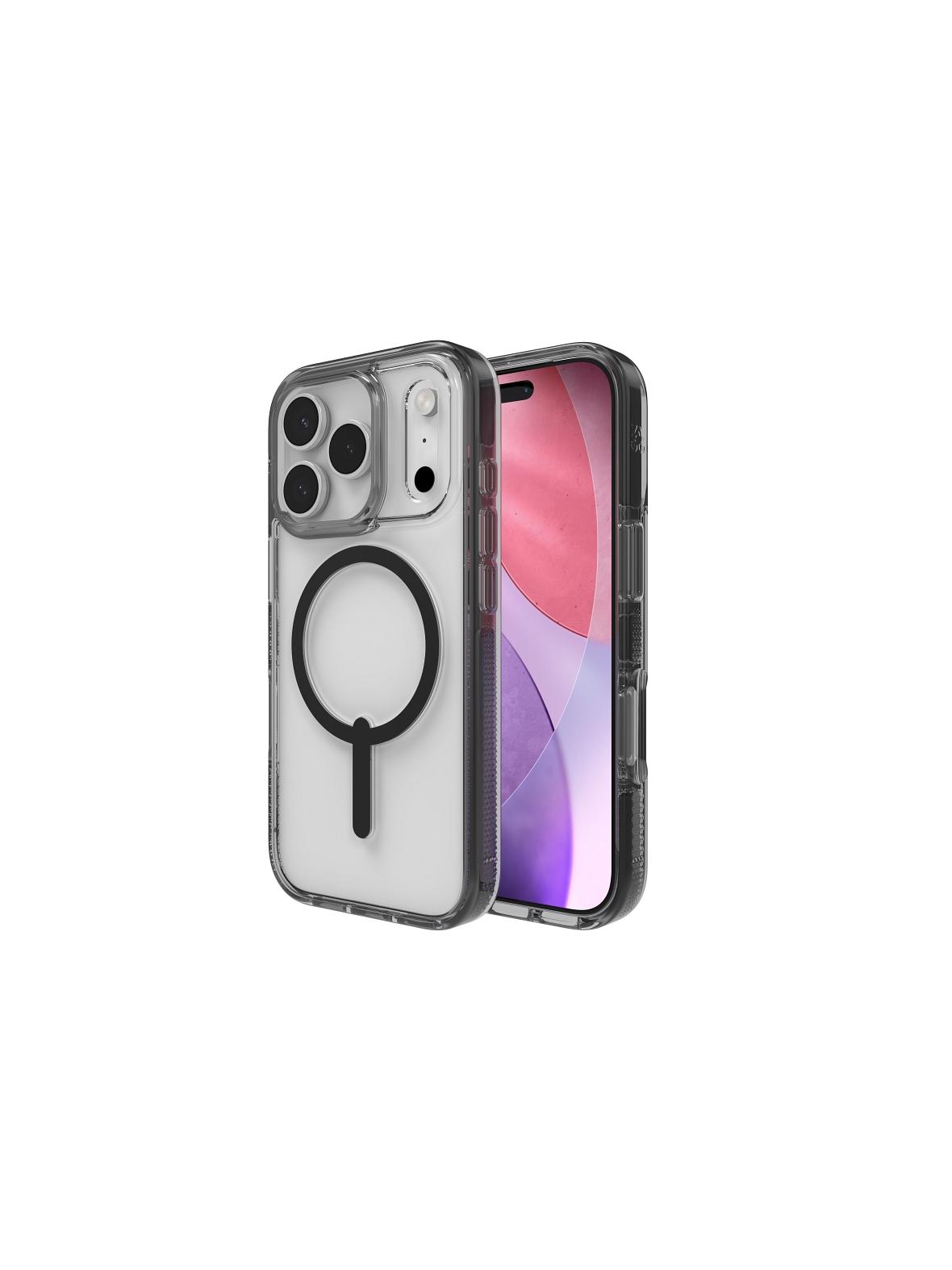 ZAGG futerał SANTA CRUZ SNAP kompatybilny z MagSafe do IPHONE 17 Pro jet black