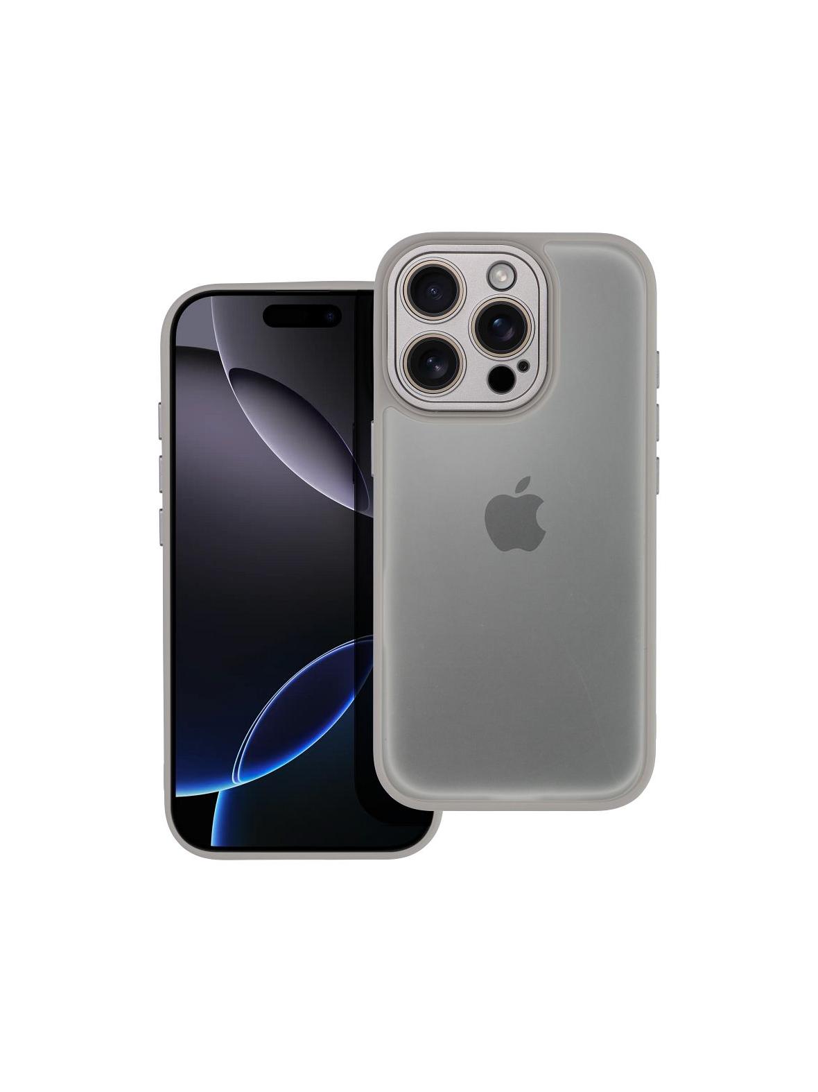 Futerał VARIETE do IPHONE 16 Pro stalowy