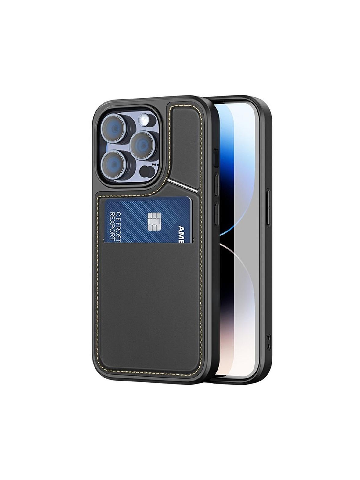 DUX DUCIS futerał RAFI II MAG z podstawką kompatybilny z MagSafe do IPHONE 14 Pro czarny