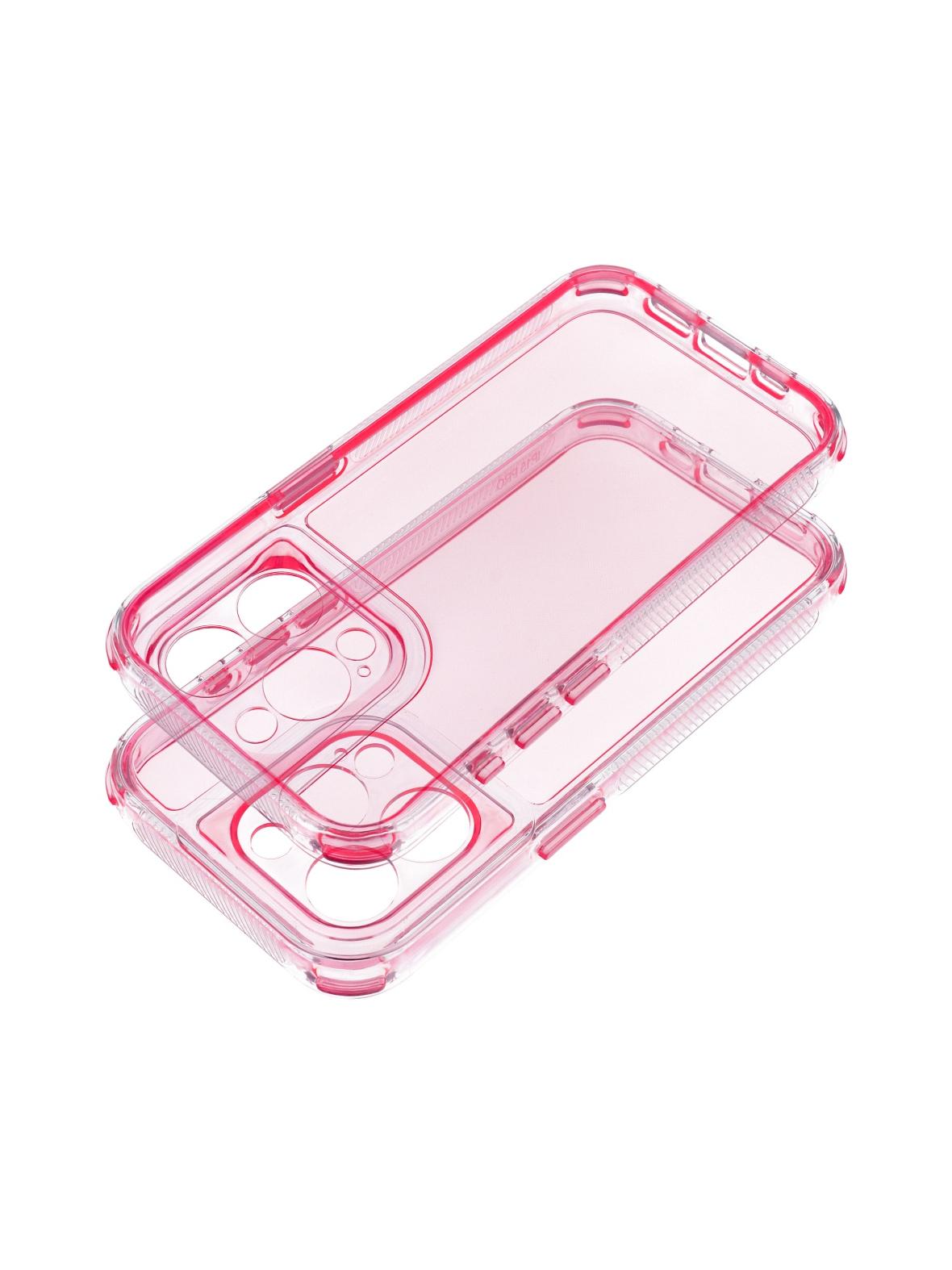 Futerał MATRIX CLEAR do IPHONE 11 pudrowy róż