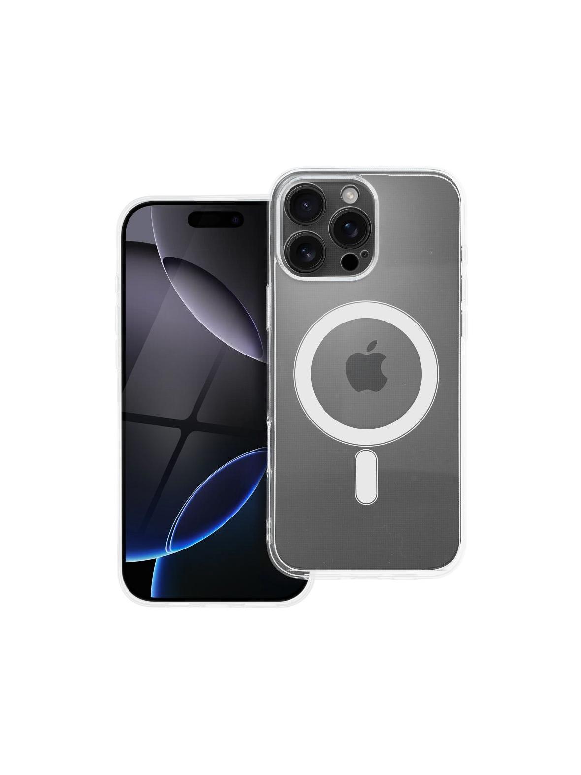 Futerał CLEAR CASE 2 mm do IPHONE 16 Pro Max kompatybilny z MagSafe (camera protection) transparentny