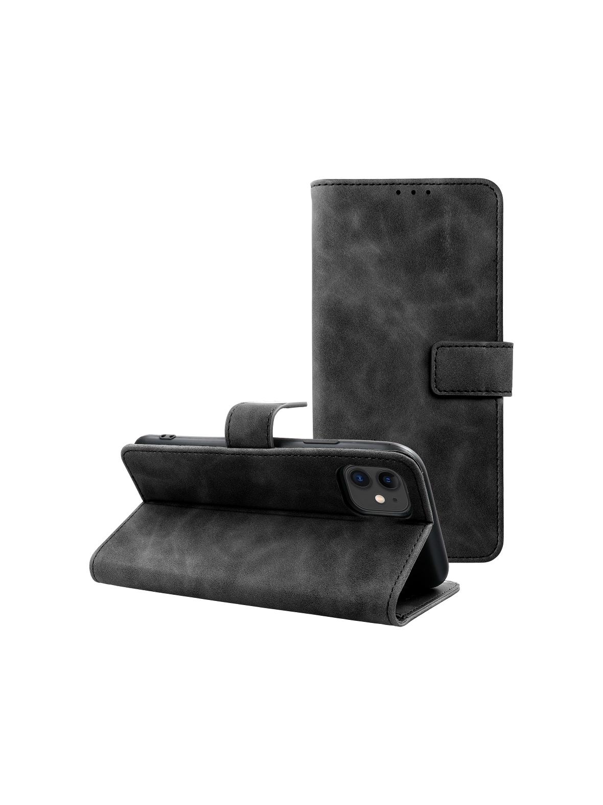 Kabura TENDER Book do IPHONE 12 / 12 Pro czarny