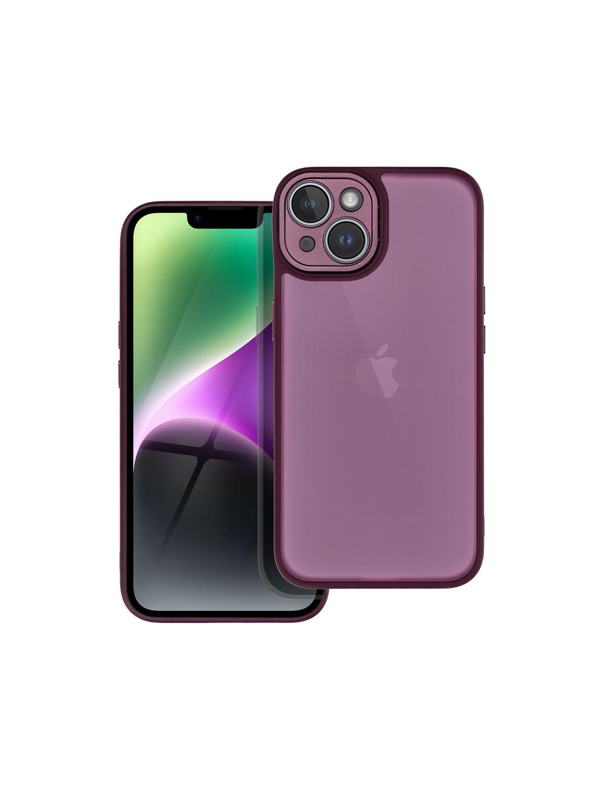 Futerał VARIETE do IPHONE 14 purpurowy