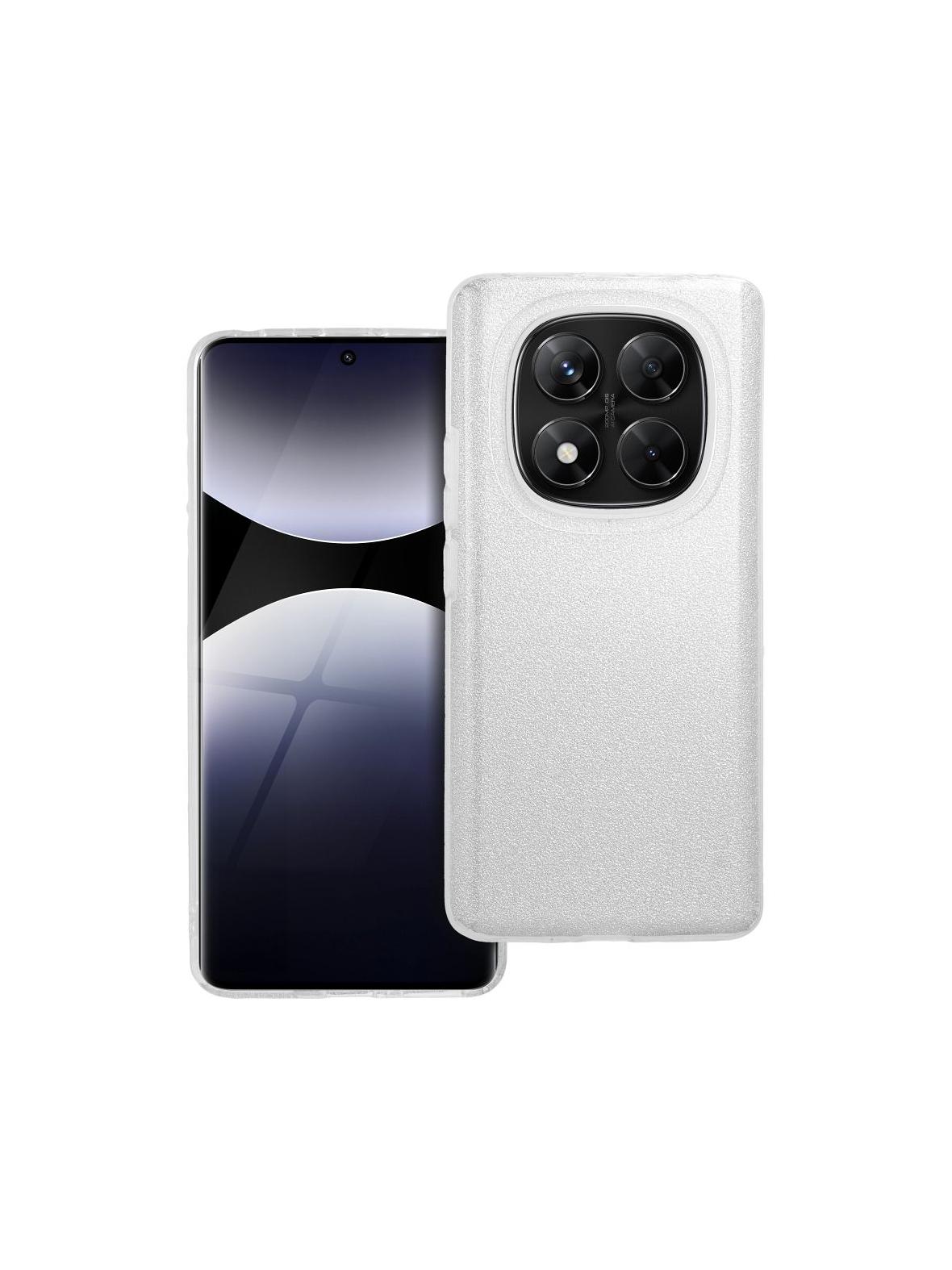 Futerał SHINING do XIAOMI Redmi Note 14 Pro 4G srebrny