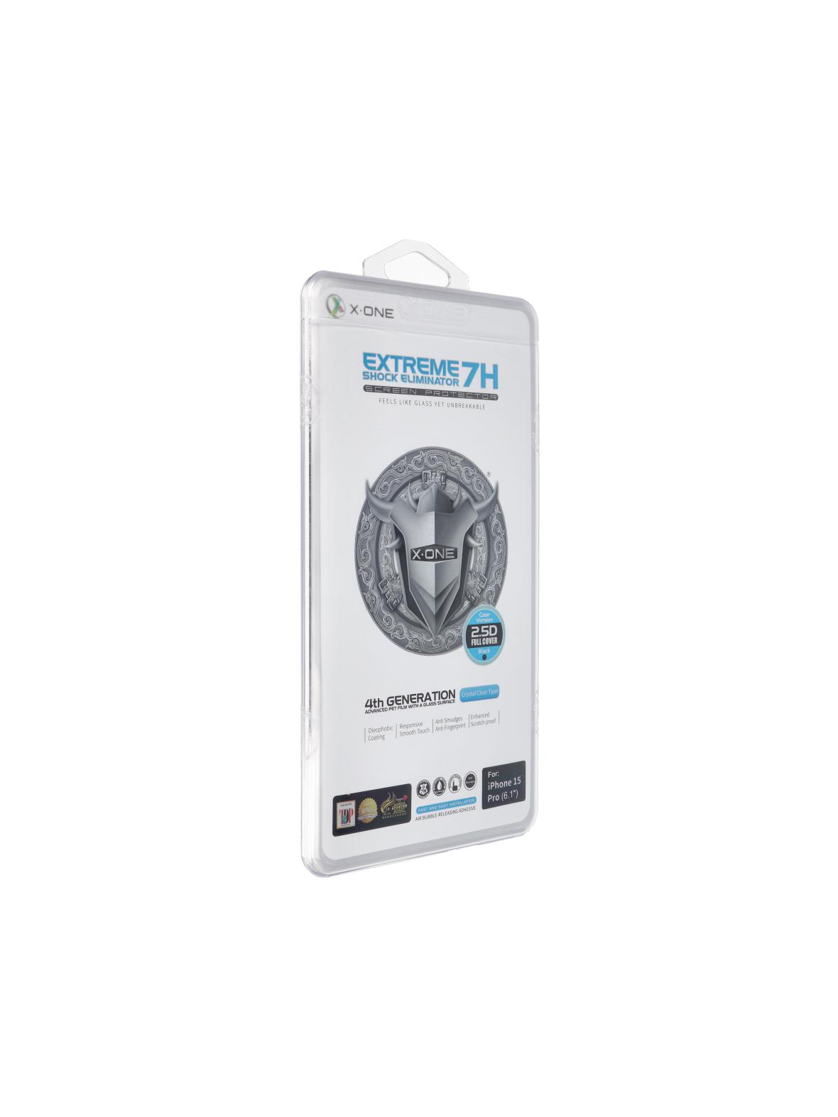 Protektor LCD X-ONE Extreme Shock Eliminator 4th gen. - do iPhone 15 Pro