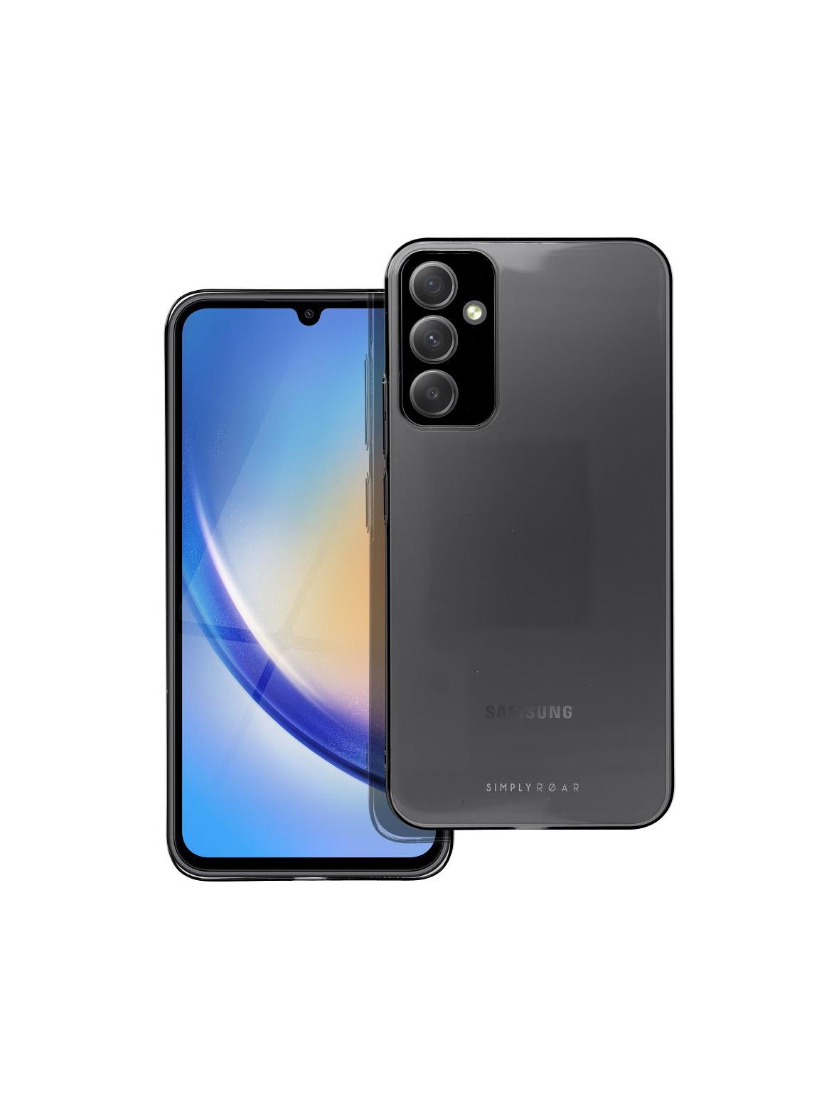 ROAR futerał PURE SIMPLE FIT do SAMSUNG A34 Transparentny