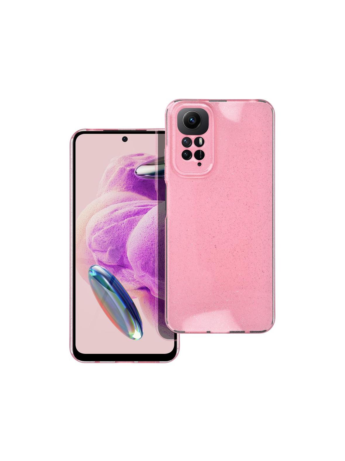 Futerał CLEAR CASE 2 mm BLINK do XIAOMI Redmi Note 12S różowy