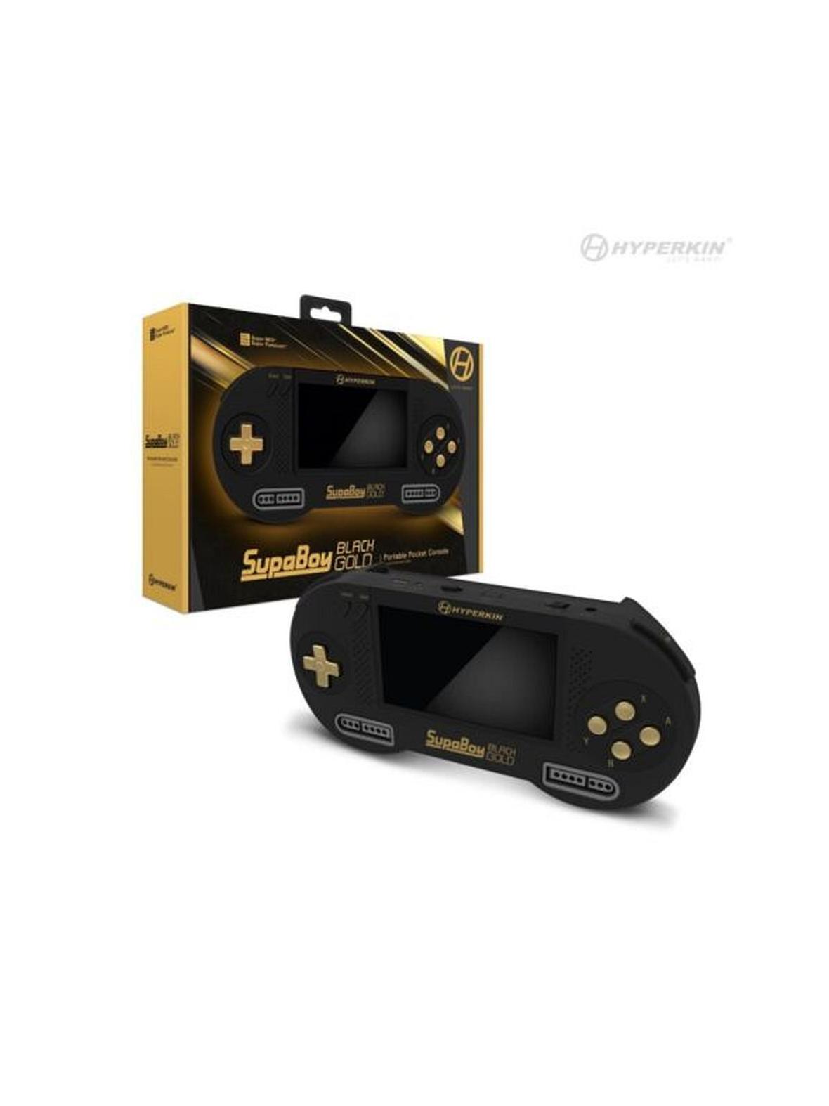 HYPERKIN konsola przenośna do gier SUPABOY M08889-BKC czarno złota