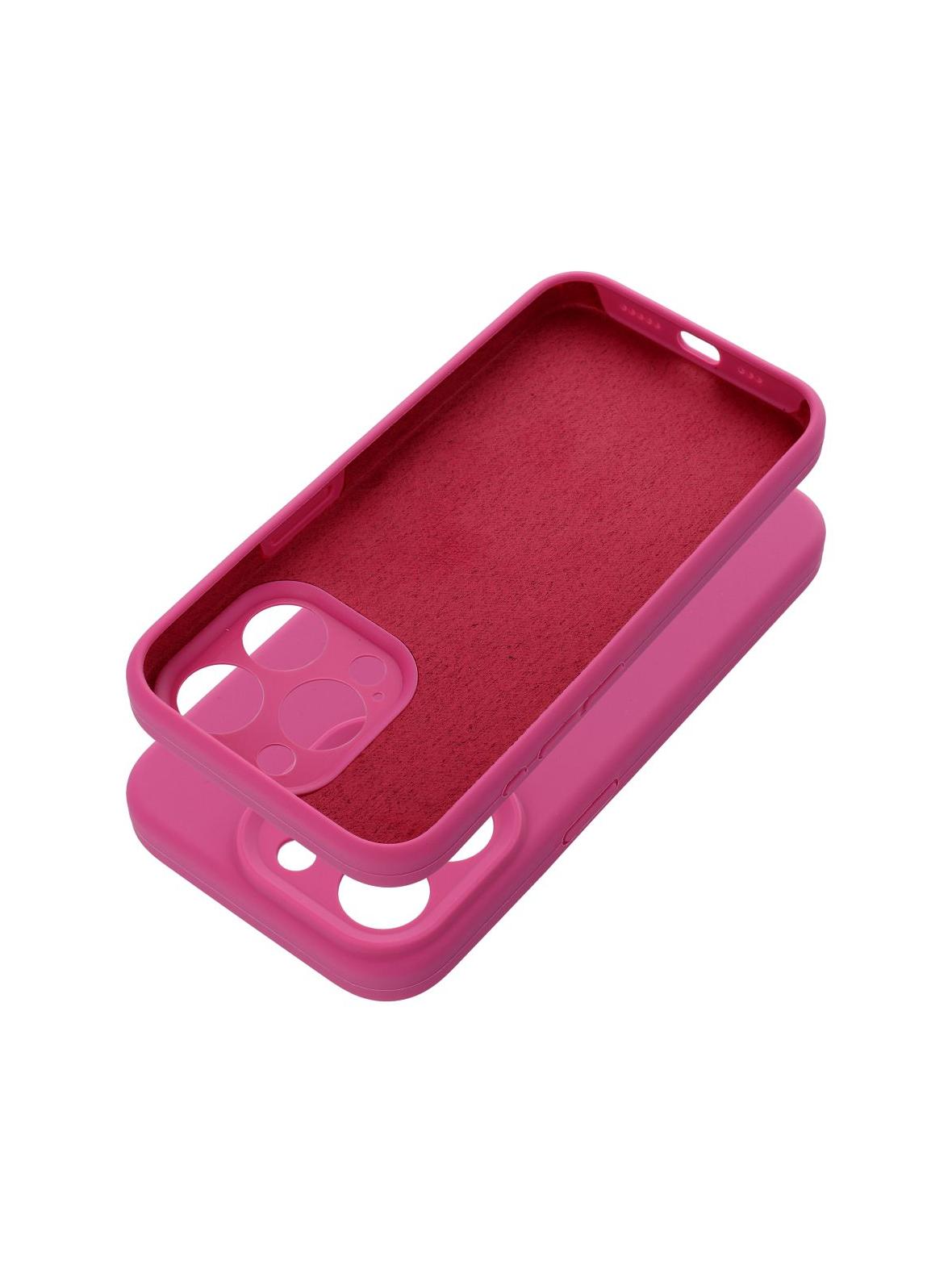 Futerał SILICONE 2mm do IPHONE 16 Plus róż